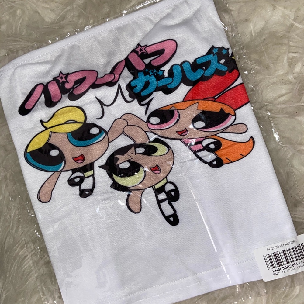 Power puff girls crop top !